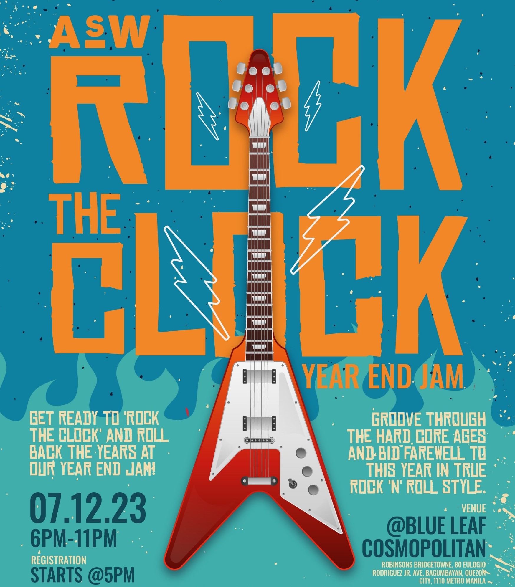 ASW Global Philippine Year End Party Theme: Rock The Clock